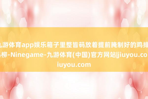 九游体育app娱乐箱子里整皆码放着提前腌制好的鸡排、鸡柳-Ninegame-九游体育(中国)官方网站|jiuyou.com
